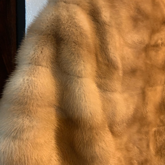 Vintage Caramel Fur Stole circa 1950’s - Picture 8 of 12
